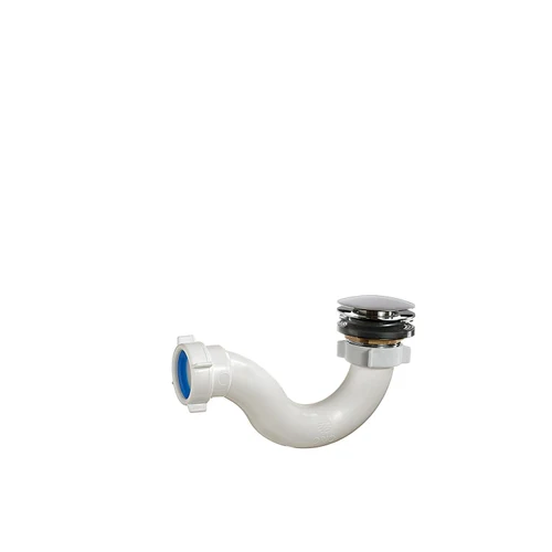 Sifon cadita dus D. 1.1/2" x 40 "S"-tip, click-clack, fara furtun  ORIO