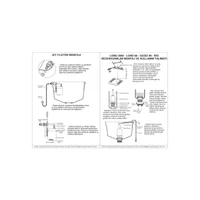 Rezervor WC plastic, de perete LORD2000  6L Visam 4