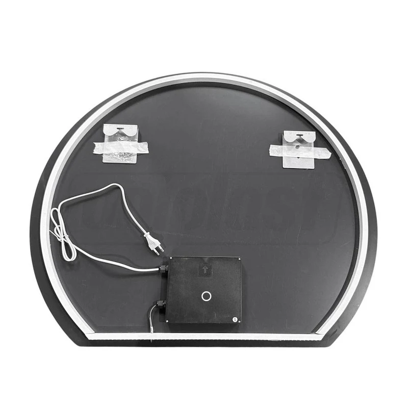 Oglinda pentru baie LED 2700/4000/6000K (semirotunda) 70 x 80 cm IP44  UNIPLAST 2