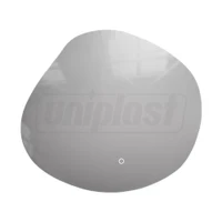 Oglinda pentru baie LED 2700/4000/6000K (rotunda freeform) 80 x 80 cm IP44  UNIPLAST
