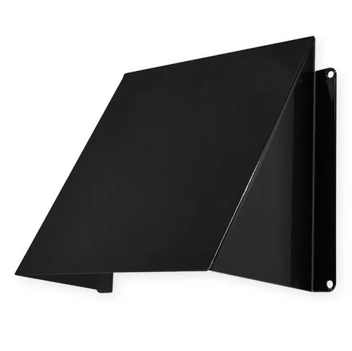 Capac metalic (negru) 140 x 80 mm LNM1408M  EUROPLAST