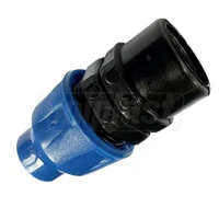 Коннектор для трубки D. 16x1/2" М  PN4 Lock Type MTS 2