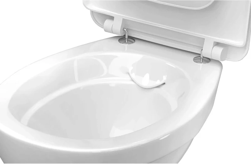 WC compact fara polita Albano R Optima Plus (alb), clasa 1  KERAMIN 4