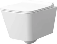 Унитаз подвесной Tobago R (белый) с сиденьем Slim с микролифтом , 1-й сорт  KERAMIN