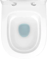 WC suspendat Bari (alb) cu scaun Slim cu microlift, clasa 1  KERAMIN 4
