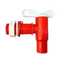 Кран пластиковый для кадки D.  3/4" П  STP
