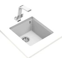 Мойка кухонная гранит SQUARE 40.40 TG  40 x 40 см  (белый)  TEKA 2