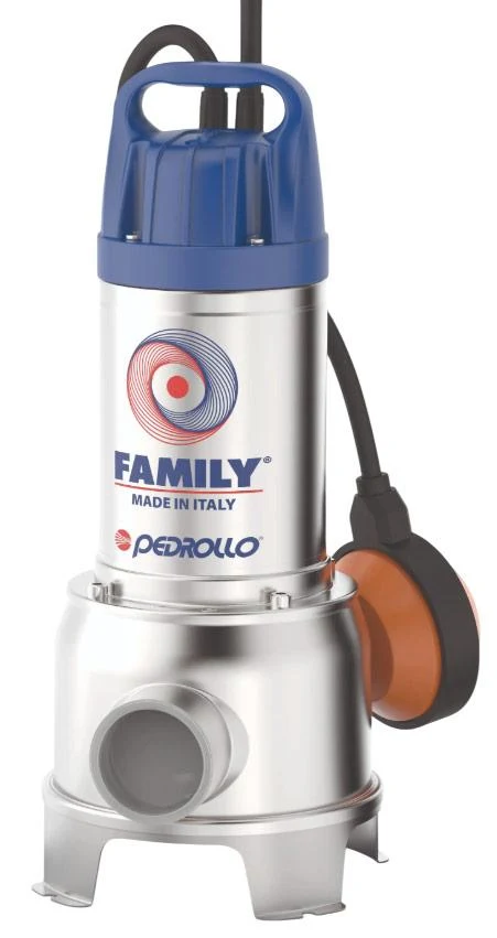 Pompa submersibila pentru apa uzata 48SDY22A1 FAMILY H=10m 0,5 kW  PEDROLLO 2