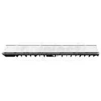 Rigola plastic (HDPE) cu grila SlotTop20  H20 100x50x1000 mm A15 EN1433 (D.110)  MUFLESYSTEM 3