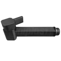 Para dus bideu GAPPO SC20-6 (negru) inox  FRAP 3