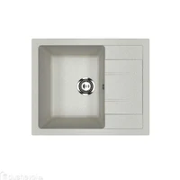 Мойка кухонная гранит  61 x 50 x 19.5 см  (серый)  U-607-310  ULGRAN