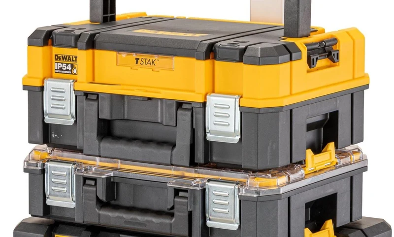 Set cutii pentru  instrumente  in complect (2 cutii+organizator )DWST83411-1 TSTAK (29812)  DEWALT 2