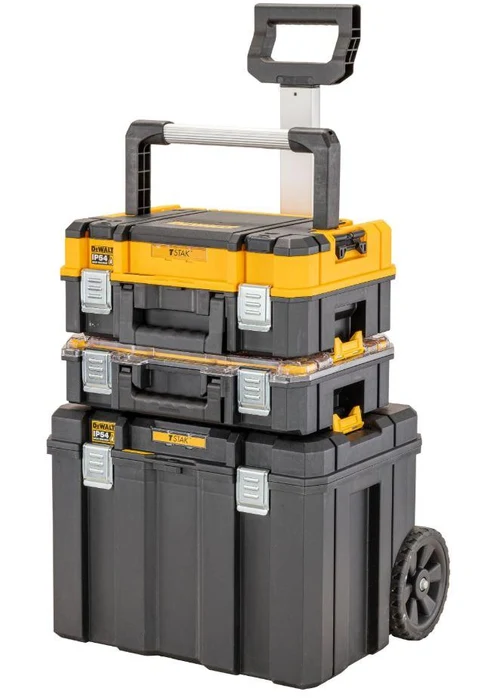 Set cutii pentru  instrumente  in complect (2 cutii+organizator )DWST83411-1 TSTAK (29812)  DEWALT