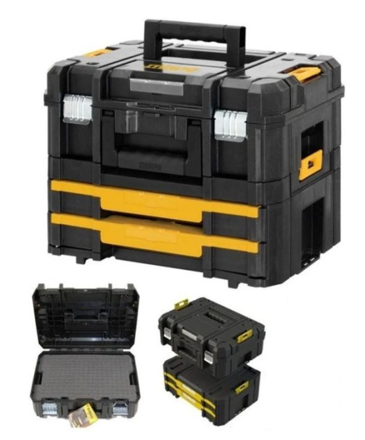 Set cutii pentru  instrumente in complect (2 cutii) DWST83395-1 TSTAK  2.0 (30285)  DEWALT 2