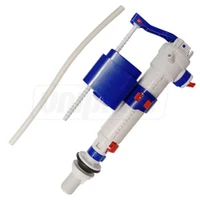 Mecanism de umplere pentru rezervor WC, cu plutitor, universal, compatibil cu alimentare inferioară sau laterală, racord plastic 1/2", STYRON STY-708-M-D