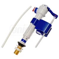 Mecanism de umplere pentru rezervor WC, cu plutitor, pentru alimentare inferioară, racord 1/2" cu filet din alamă, STYRON STY-708-R-D
