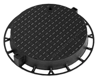 Capac din fonta D.600 EN-124 D400 42 kg (627x730x100 mm) MR TR