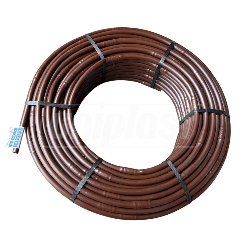 Трубка для капельного орошения D. 16,  33 см, 40 mil, 2 LPH GARDEN GOLDDRIP® (коричневая) 52R  PLASTIC-PUGLIA L=100 м 5