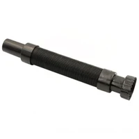 Гибкая труба с гайкой пластиковая  D. 1.1/4" x 32 мм (чёрная)  1000NEROPL  GOPLAST