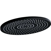 Cap de dus din tavan rotund D.250 G006-25 (negru)  GAPPO