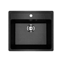 Chiuveta de bucatarie  din granit   56 x 50 x 18 cm  (negru) 
U-104-308  ULGRAN