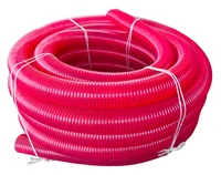 Furtun absorbtie D. 51 WINE-RED SPIRAL (rosu, spiralat)