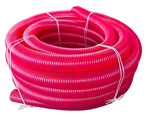 Furtun absorbtie D. 76 WINE-RED SPIRAL (rosu, spiralat)