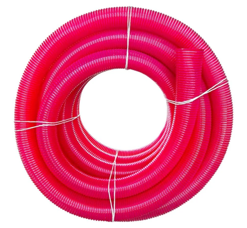 Furtun absorbtie D.102 WINE-RED SPIRAL (rosu, spiralat) 2