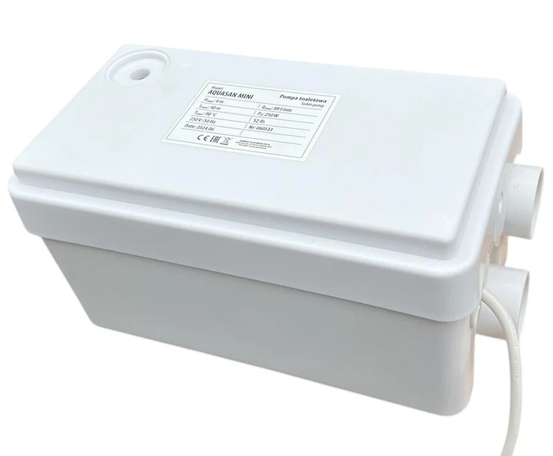Канализационный насос H=4 м, 250W, 220V   AQUASAN MINI 4