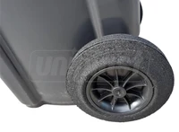 Бак мусорный  120 л на колесах (темно-серый) HE 5