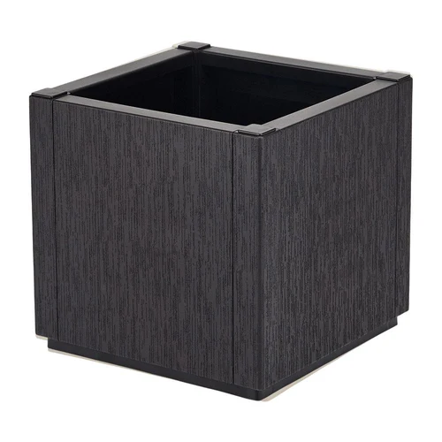 Ghiveci pătrat Ethica  36х36х35 cm (grafit)  STP