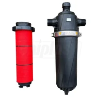 Filtru (T) D. 2" cu disc alungit (curatare fina + dop) Art (130 mcm, 30 m³)  PLASTIC-PUGLIA 2