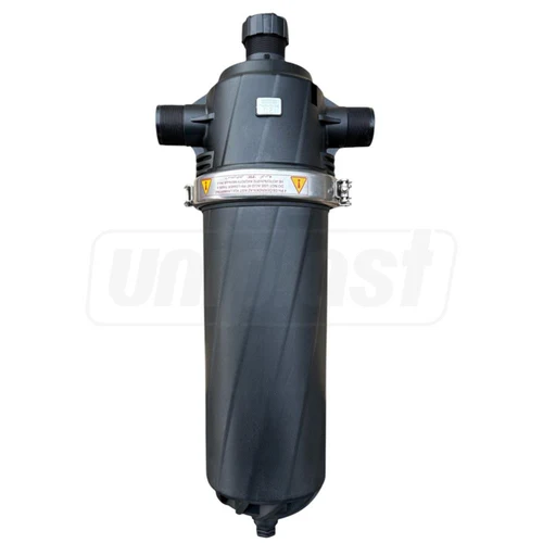 Filtru (T) D. 2" cu disc alungit (curatare fina + dop) Art (130 mcm, 30 m³)  PLASTIC-PUGLIA