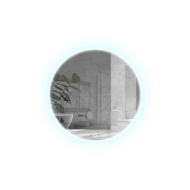 Oglinda pentru baie LED 6000K (rotunda) 60 x 60 cm IP44  UNIPLAST 3