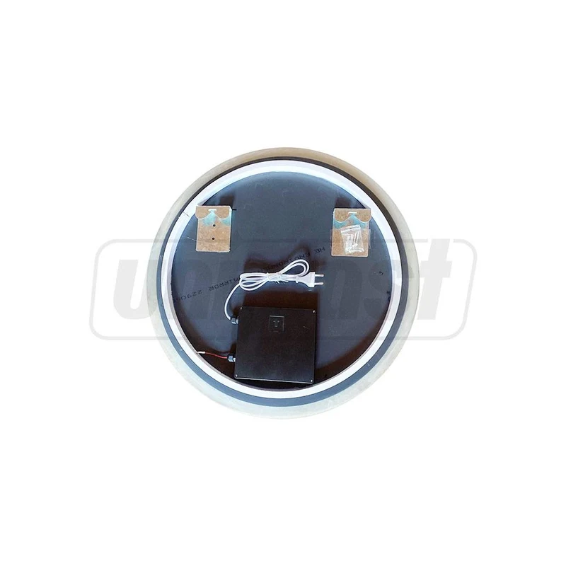 Oglinda pentru baie LED 6000K (rotunda cu janta) 60 x 60 cm IP44  UNIPLAST 2