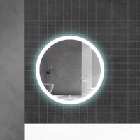 Oglinda pentru baie LED 6000K (rotunda cu janta) 60 x 60 cm IP44  UNIPLAST 4