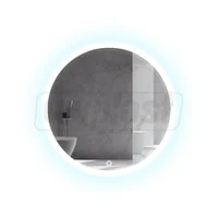 Oglinda pentru baie LED 6000K (rotunda cu janta) 60 x 60 cm IP44  UNIPLAST
