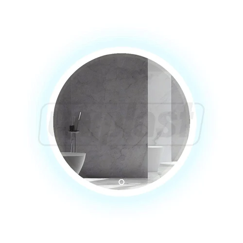 Oglinda pentru baie LED 6000K (rotunda cu janta) 60 x 60 cm IP44  UNIPLAST