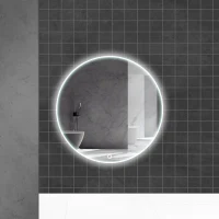 Oglinda pentru baie LED 6000K (rotunda) 58 x 58 cm IP44  UNIPLAST 4