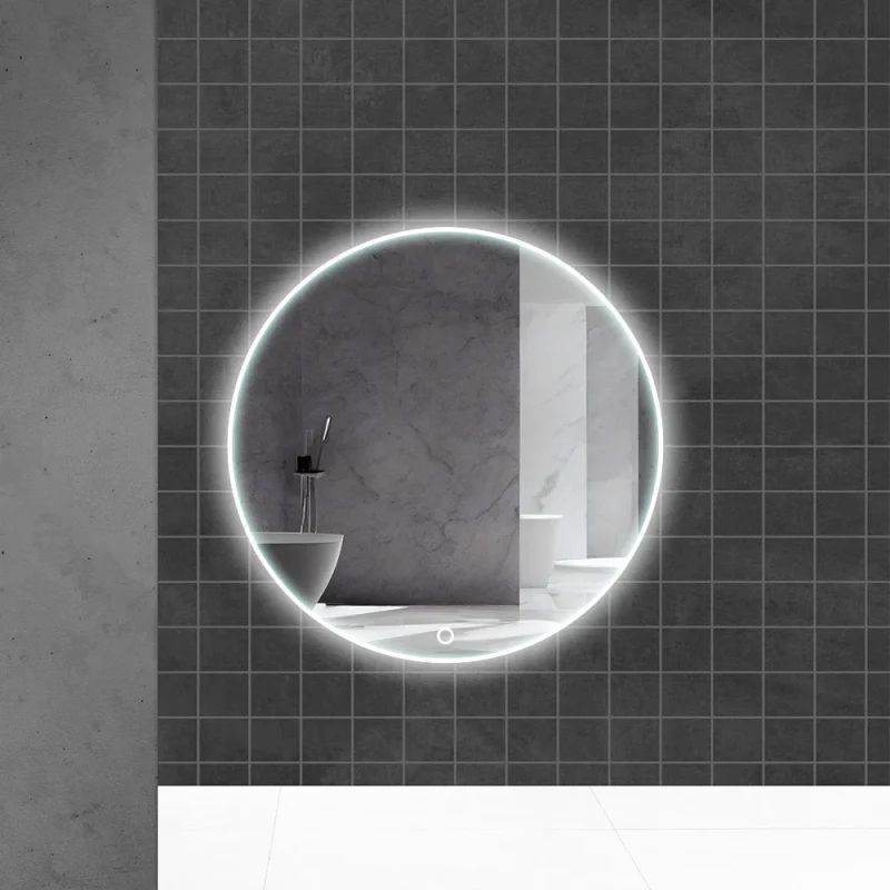 Oglinda pentru baie LED 6000K (rotunda) 58 x 58 cm IP44  UNIPLAST 4