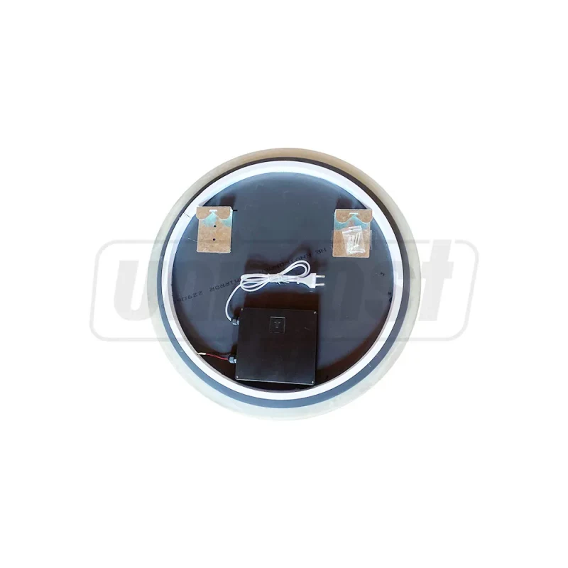 Oglinda pentru baie LED 6000K (rotunda cu janta) 58 x 58 cm IP44  UNIPLAST 2