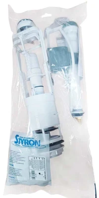 Mecanism complet pentru rezervor monobloc cu un buton 3/6 L, D. 3/8" filet cupru STY-732-R-A  STYRON 2