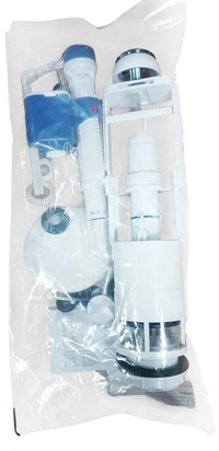 Mecanism complet pentru rezervor monobloc cu un buton, D. 3/8" filet plastic STY-731-M-A  STYRON 2