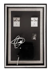 Oglinda pentru baie LED 2700/4000/6000K (dreptunghiulara cu janta) 50 x 70 cm IP44  UNIPLAST 2