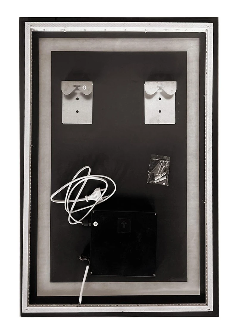 Oglinda pentru baie LED 2700/4000/6000K (dreptunghiulara cu janta) 50 x 70 cm IP44  UNIPLAST 2