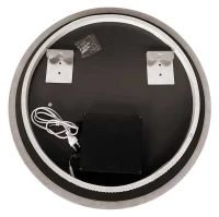 Oglinda pentru baie LED 2700/4000/6000K (rotunda cu janta) 58 x 58 cm IP44  UNIPLAST 2
