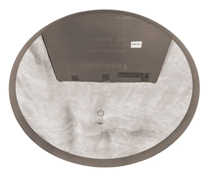 Oglinda pentru baie LED 2700/4000/6000K (rotunda cu janta) 58 x 58 cm IP44  UNIPLAST 4