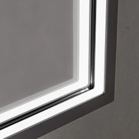 Oglinda pentru baie LED 2700/4000/6000K (dreptunghiulara) 100 x 60 cm IP44  UNIPLAST 2