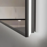 Oglinda pentru baie LED 2700/4000/6000K (dreptunghiulara) 100 x 60 cm IP44  UNIPLAST 2