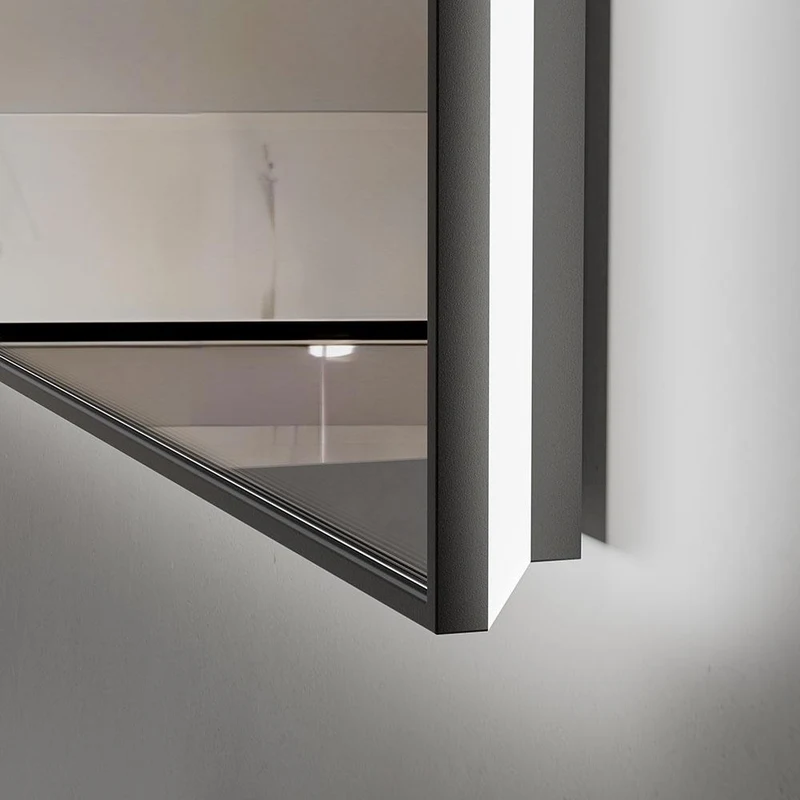Oglinda pentru baie LED 2700/4000/6000K (dreptunghiulara) 100 x 60 cm IP44  UNIPLAST 2